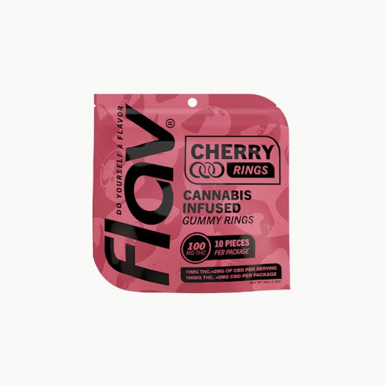 Flav - Flav - Rings - 100mg - Cherry - 1