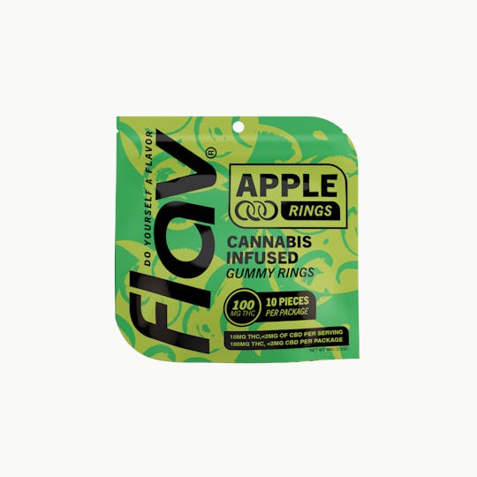 Flav - Flav - Rings - 100mg - Apple - 1