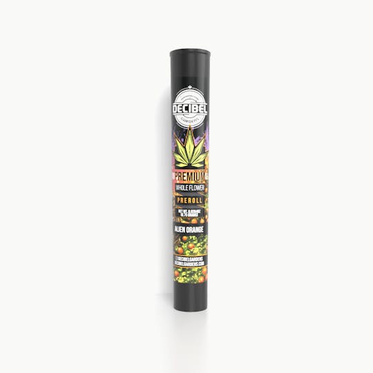 Decibel Gardens - Alien Orange - Flower Preroll (0.75g) - 1