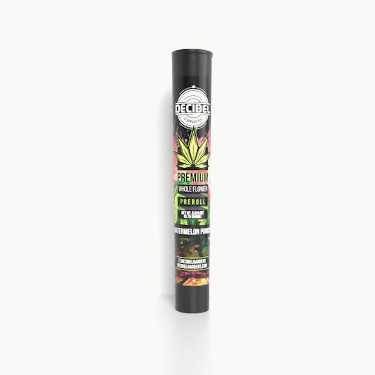 Decibel Gardens - Watermelon Punch - Whole Flower Preroll (0.75g) - 1