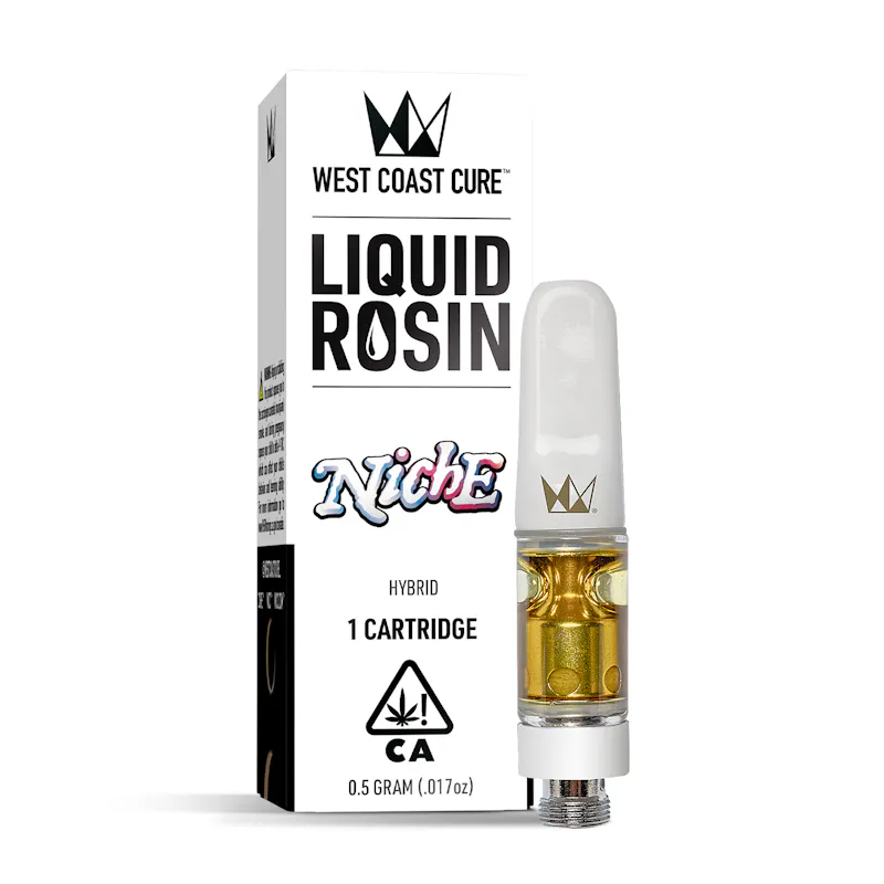 West Coast Cure Niche Liquid Rosin Cartridge - 0.5g cartridge