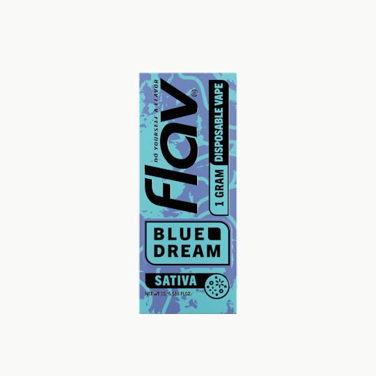 Flav - Flav - Distillate Disposable - 1.0g - Blue Dream - Sativa - 1