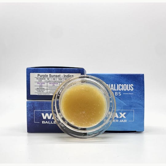 Cannalicious Labs - PUrple Sunset Wax - Indica - 1