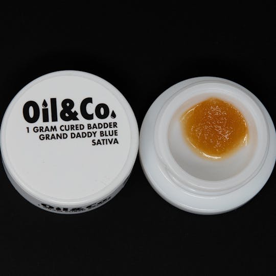 Oil & Co - 1g Cured Badder - Grand Daddy Blue - Oil & Co (Sativa) - 1