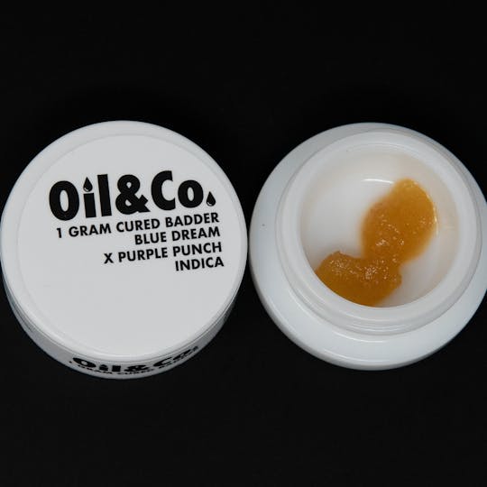 Oil & Co - 1g Cured Badder - Berry Blast - Oil & Co (Indica) - 1