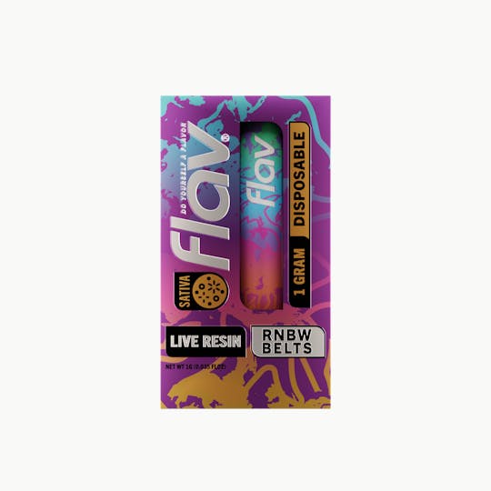 Flav - Flav - Live Resin Disposable - 1.0g - RNBW Belts - 1