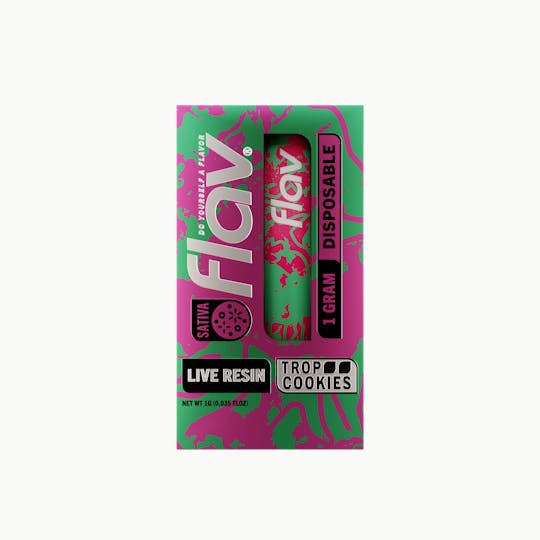 Flav - Flav - Live Resin Disposable - 1.0g - Trop Cookies - 1