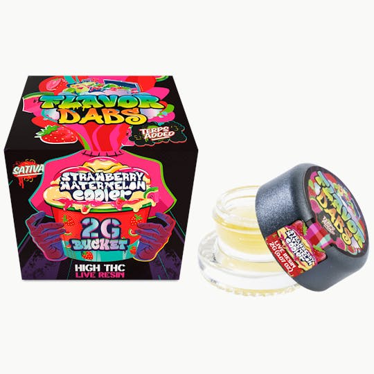 Loud+Clear - Loud + Clear - Strawberry Watermelon Cooler Flavor Dabs - 2g Live Resin - 1