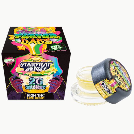 Loud+Clear - Loud + Clear - Starfruit Sherbet Flavor Dabs - 2g Live Resin - 1