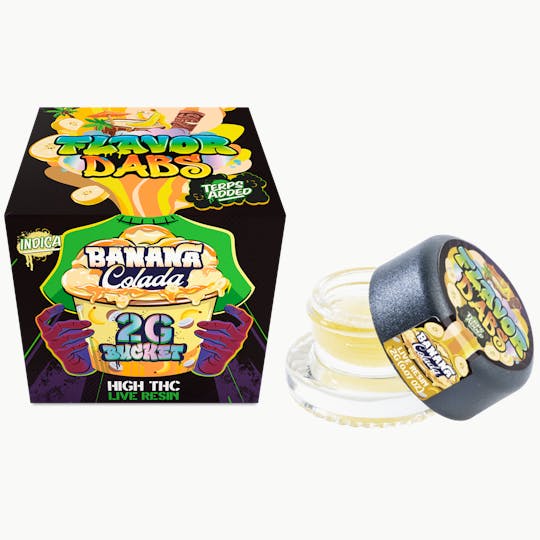 Loud+Clear - Loud + Clear - Banana Colada Flavor Dabs - 2g Live Resin - 1