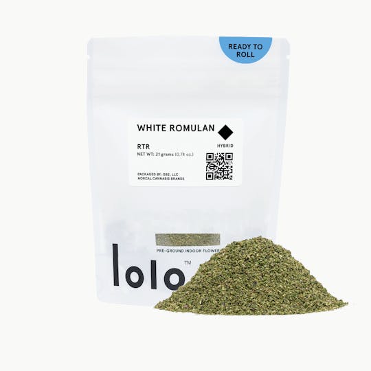 lolo - White Romulan | Indoor Ready To Roll | 21g - 1