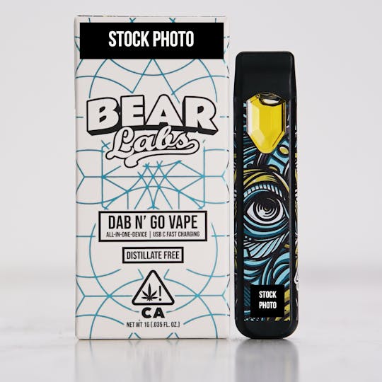 Bear Labs - Grape Gas Dab N' Go Live Vape - 1g - 1