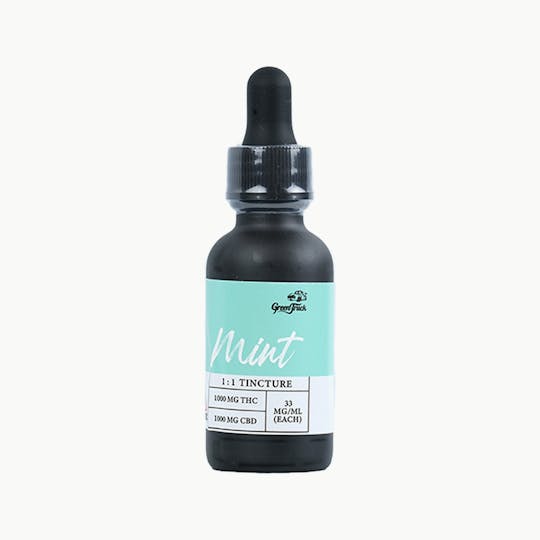 Green Truck - Tincture: 1:1 THC/CBD - Mint - 1