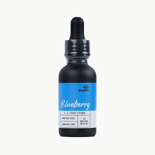 Green Truck - Green Truck - Tincture: 1:1 THC/CBD - Blueberry - 1