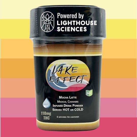 Lighthouse Sciences - Lake Effect | Mocha Latte Drink Powder | THC Infused Edible | 110mg - 1