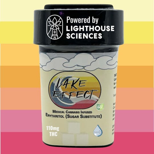 Lighthouse Sciences - Lake Effect | Sugar-Free Sweetener | THC Infused Edible | 110mg - 1
