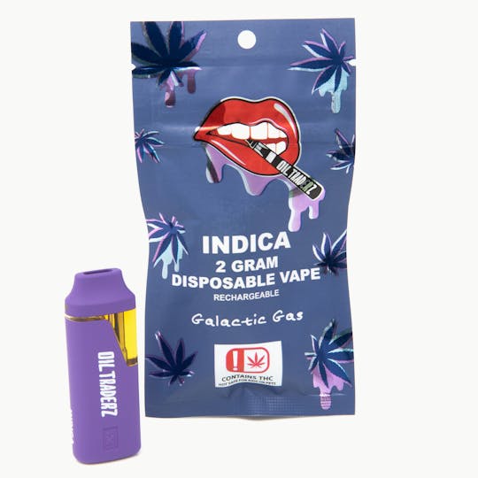 Oil Traderz - 2g Galactic Gas Disposable - Oil Traderz (Indica) - 1