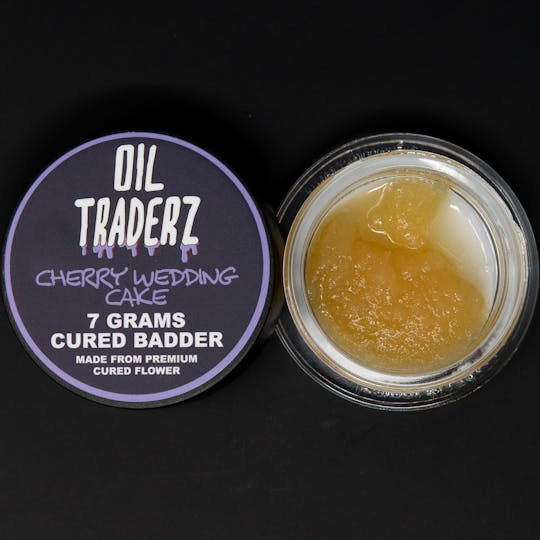 Oil Traderz - 7g Cherry Wedding Cake Cured Badder - Oil Traderz (Indica) - 1