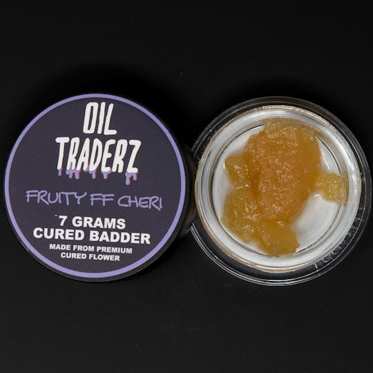 Oil Traderz - 7g Fruity FF Cheri Cured Badder - Oil Traderz (Indica) - 1