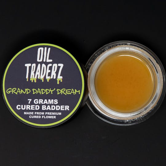 Oil Traderz - 7g Grand Daddy Dream Cured Badder - Oil Traderz (Sativa) - 1