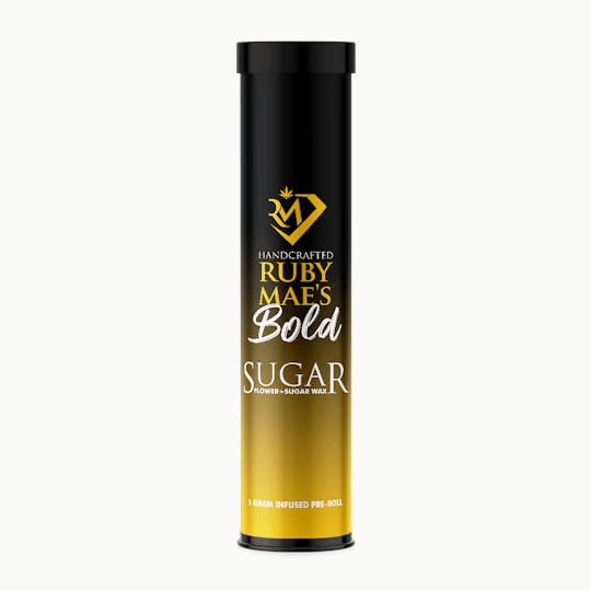 Ruby Mae's - Bold SUGAR | 1g Infused Preroll | Dr. Hoffman (Sativa) - 1