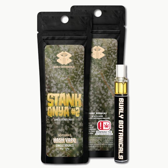 Burly Botanicals - Burly Botanicals | Stankonya #2 | .5g Hash Vape - 1