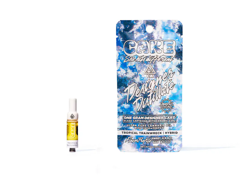 Cake Tropical Trainwreck - 1g - Hybrid - Cartridge cartridge