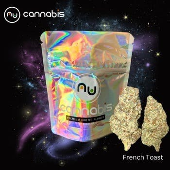 Nu French Toast Exclusive Premium Indoor Flower 7g Nu Cannabis Brand