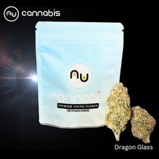 Nu Cannabis Brand - Nu Dragon Glass Exclusive Premium Indoor Flower 3.5g - 1