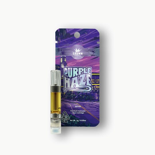 Crown Genetics - Purple Haze Cartridge - 1