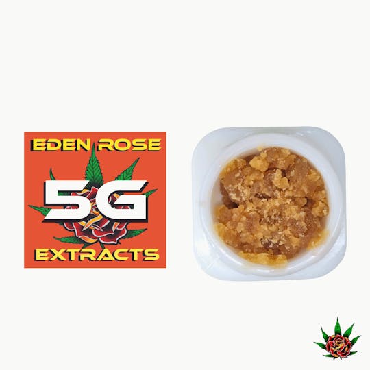 Eden Rose Processing - Eden Rose Extracts Live Resin Baller Jar 5g - GMO Cookies (Indica) - 1