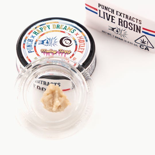 Punch Edibles & Extracts - Pineapple Hibachi Tier 4 Live Rosin Cold Cure Badder (1g) - 1