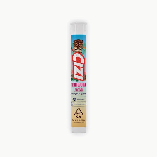 Cizi - CIZI - MAUI WOWIE - 1G NON-INFUSED PRE-ROLL - 1