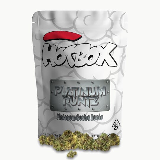 HOTBOX™ - HOTBOX | Platinum Runtz Indica Minis (7g or 1/4 oz) Indoor Flower - 1