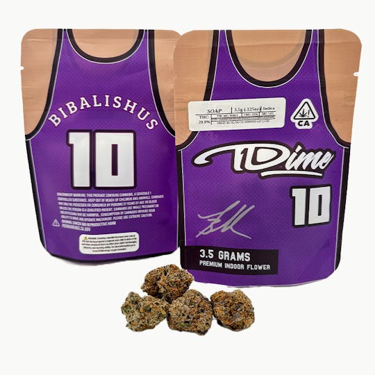Team Dime Genetics - Soap Indoor Flower 3.5g - 1