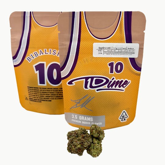 Team Dime Genetics - Applescotti Premier Greenhouse Flower 3.5g - 1