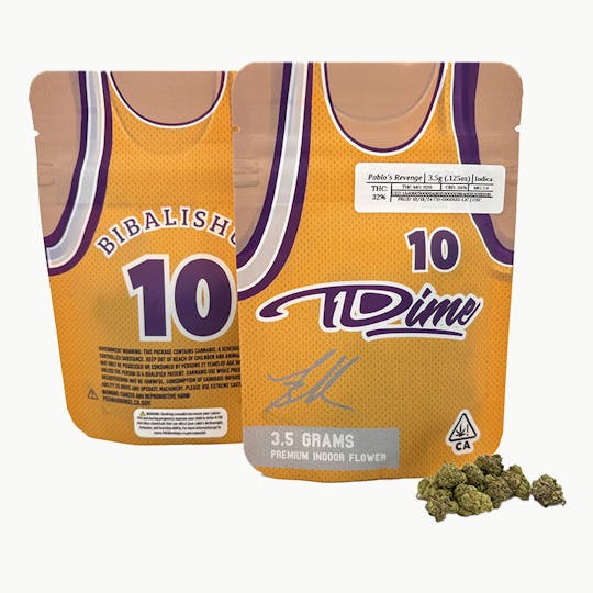 Team Dime Genetics - Pablo's Revenge Greenhouse Flower Smalls 3.5g - 1