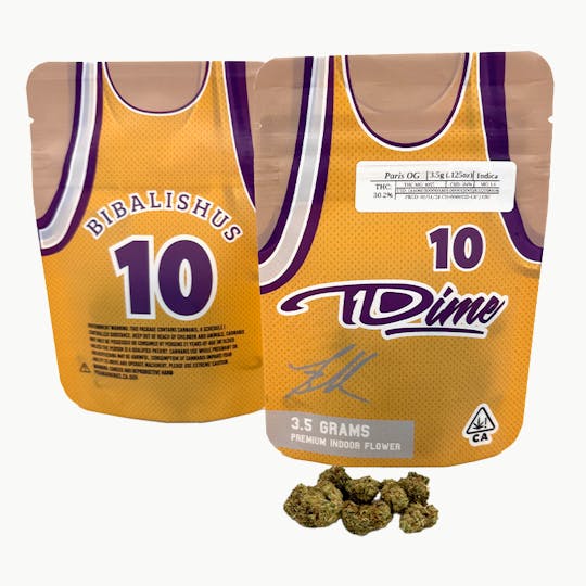 Team Dime Genetics - Paris OG Greenhouse Flower Smalls 3.5g - 1