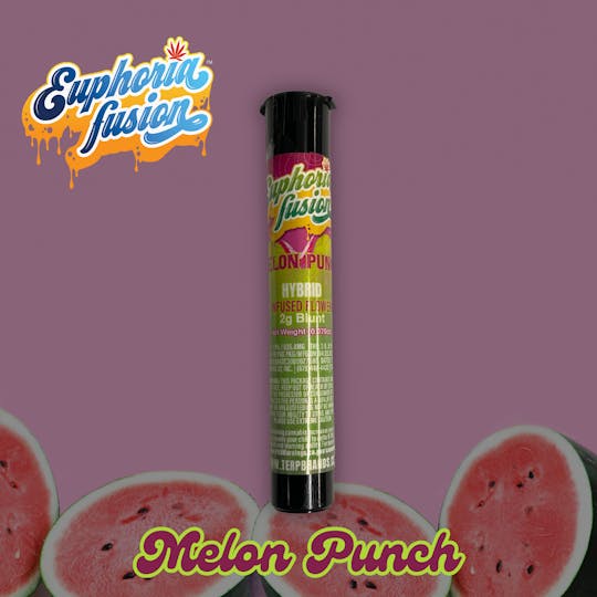 Terp Brands - Euphoria Fusion | Melon Punch THCA Diamond Infused Blunt 2g - 1
