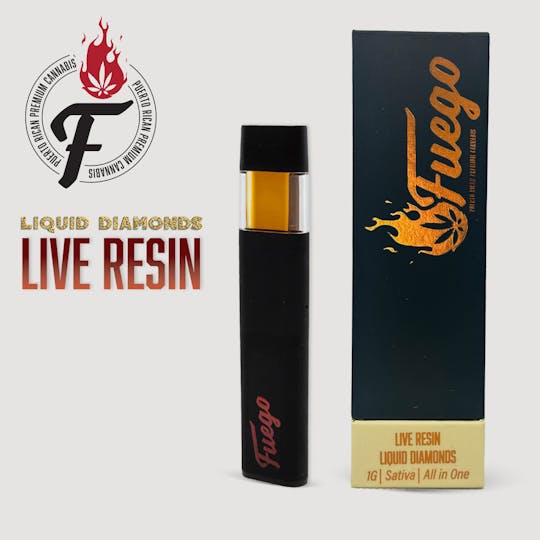 Fuego by Nature - Fuego Live Resin - Chemdawg - Sativa 1G All in One - 1
