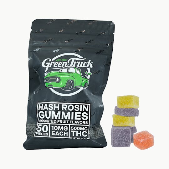 Green Truck - Assorted Fruit Hash Rosin Gummies - Green Truck - 1