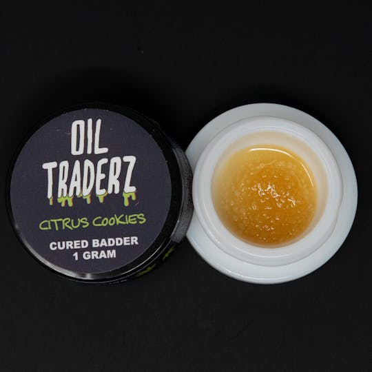 Oil Traderz - 1g Citrus Cookies Cured Badder - Oil Traderz (Sativa) - 1