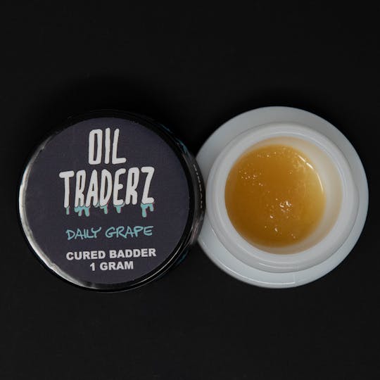 Oil Traderz - 1g Daily Grape Cured Badder - Oil Traderz (Hybrid) - 1