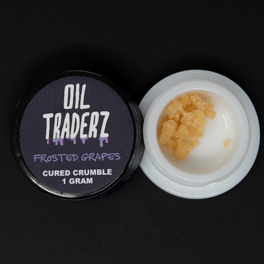Oil Traderz - 1g Frosted Grapes Cured Crumble - Oil Traderz (Indica) - 1