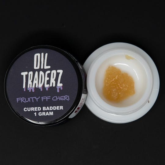 Oil Traderz - 1g Fruity FF Cheri Cured Badder - Oil Traderz (Indica) - 1