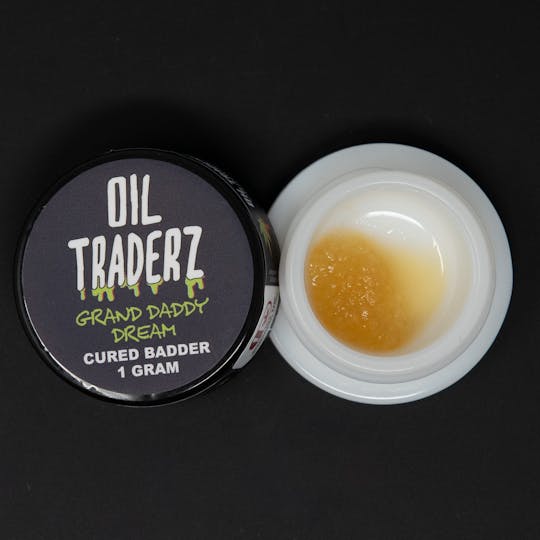 Oil Traderz - 1g Grand Daddy Dream Cured Badder - Oil Traderz (Sativa) - 1