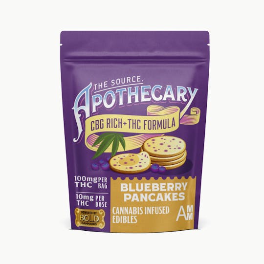 The Source Apothecary - Blueberry Pancakes CBG Enriched Gummies - 1