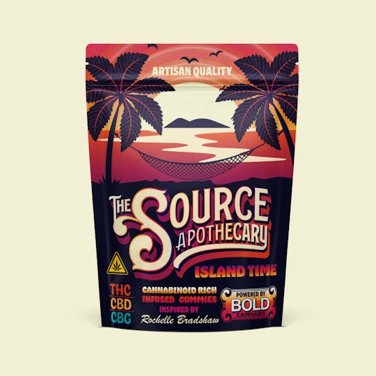 The Source Apothecary - Island Time CBG & CBD Enriched Gummies - 1