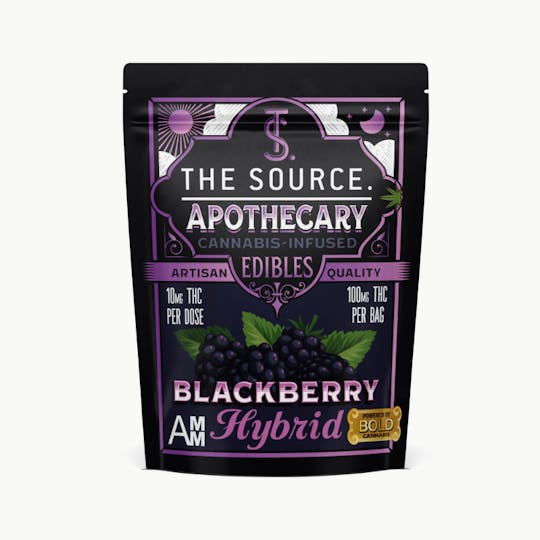 The Source Apothecary - Blackberry THC Pure Gummies - 1