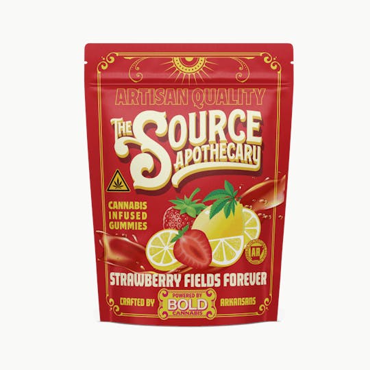 The Source Apothecary - Strawberry Fields Forever THC Pure Gummies - 1
